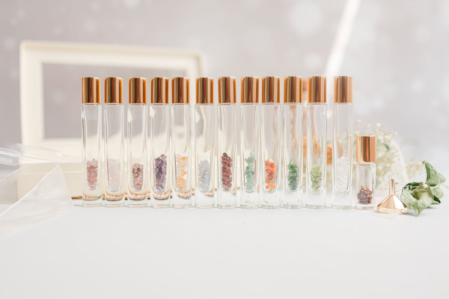 Crystal Roller Bottles - Pack of 3