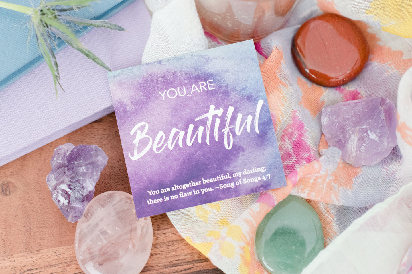 Affirmation Card & Stone Single Sets (Previous Version)
