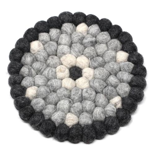 Diffuser mat, fair trade wool mat by a women's coop in Nepal