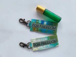 For Freedom Roller holder keychain with roller bottle *Supports Sak Saum Fair-Trade Ministry