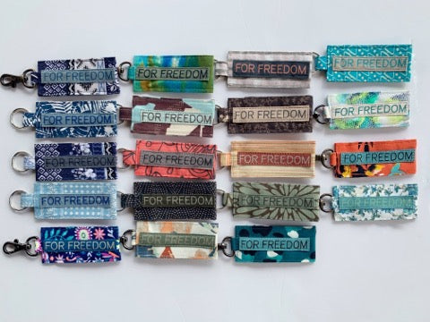 For Freedom Roller holder keychain with roller bottle *Supports Sak Saum Fair-Trade Ministry