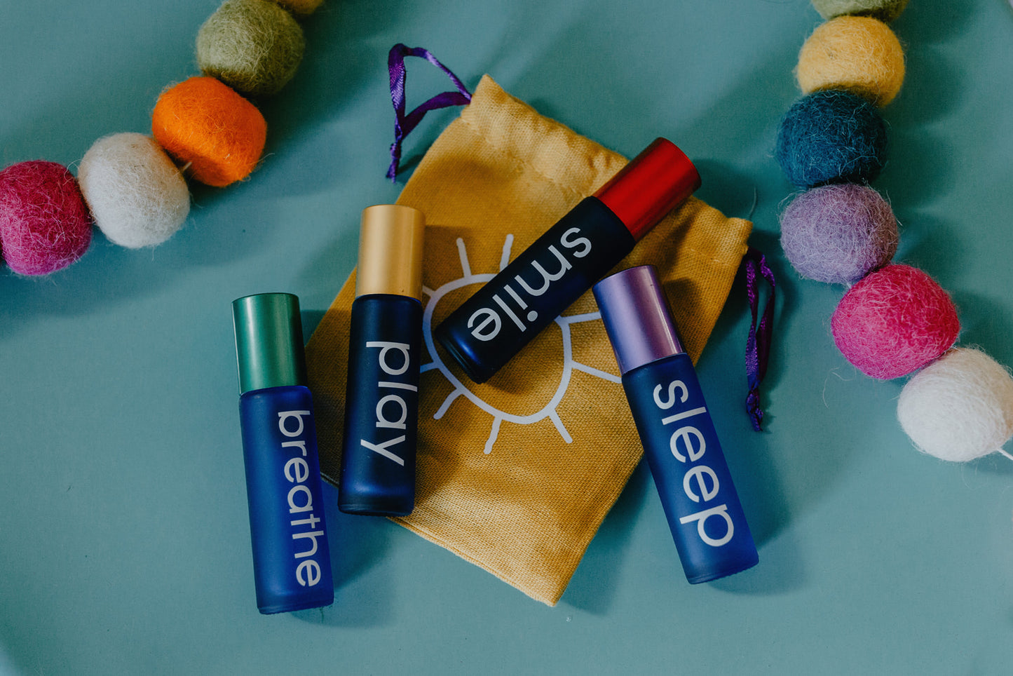 Kid At Heart - Rainbow roller bottle set