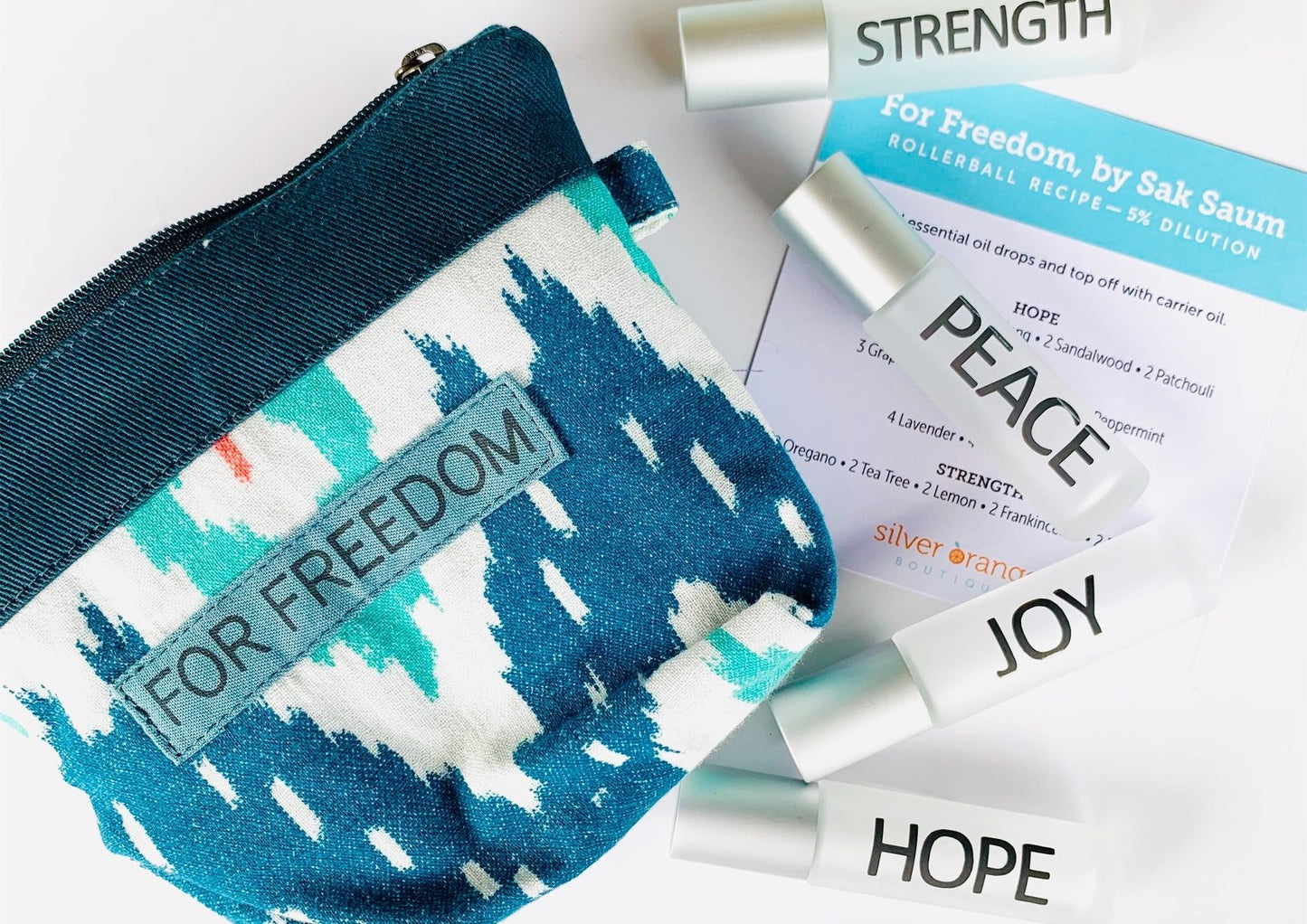 For Freedom Roller set with Recipe *Supports Sak Saum Fair-Trade Ministry