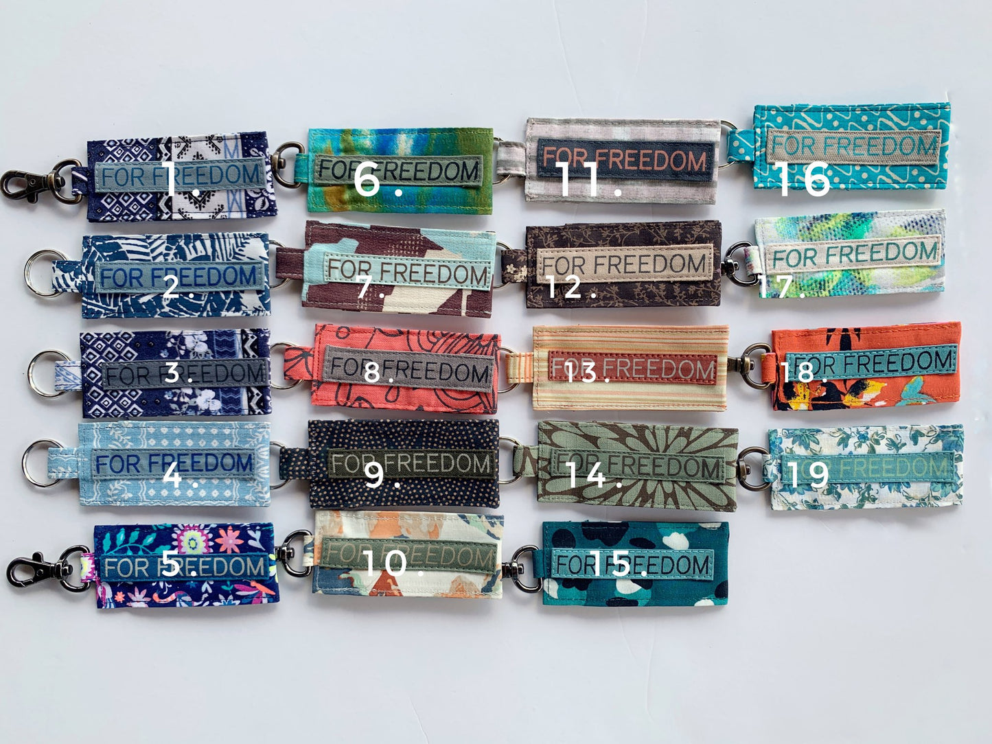 For Freedom Roller holder keychain with roller bottle *Supports Sak Saum Fair-Trade Ministry