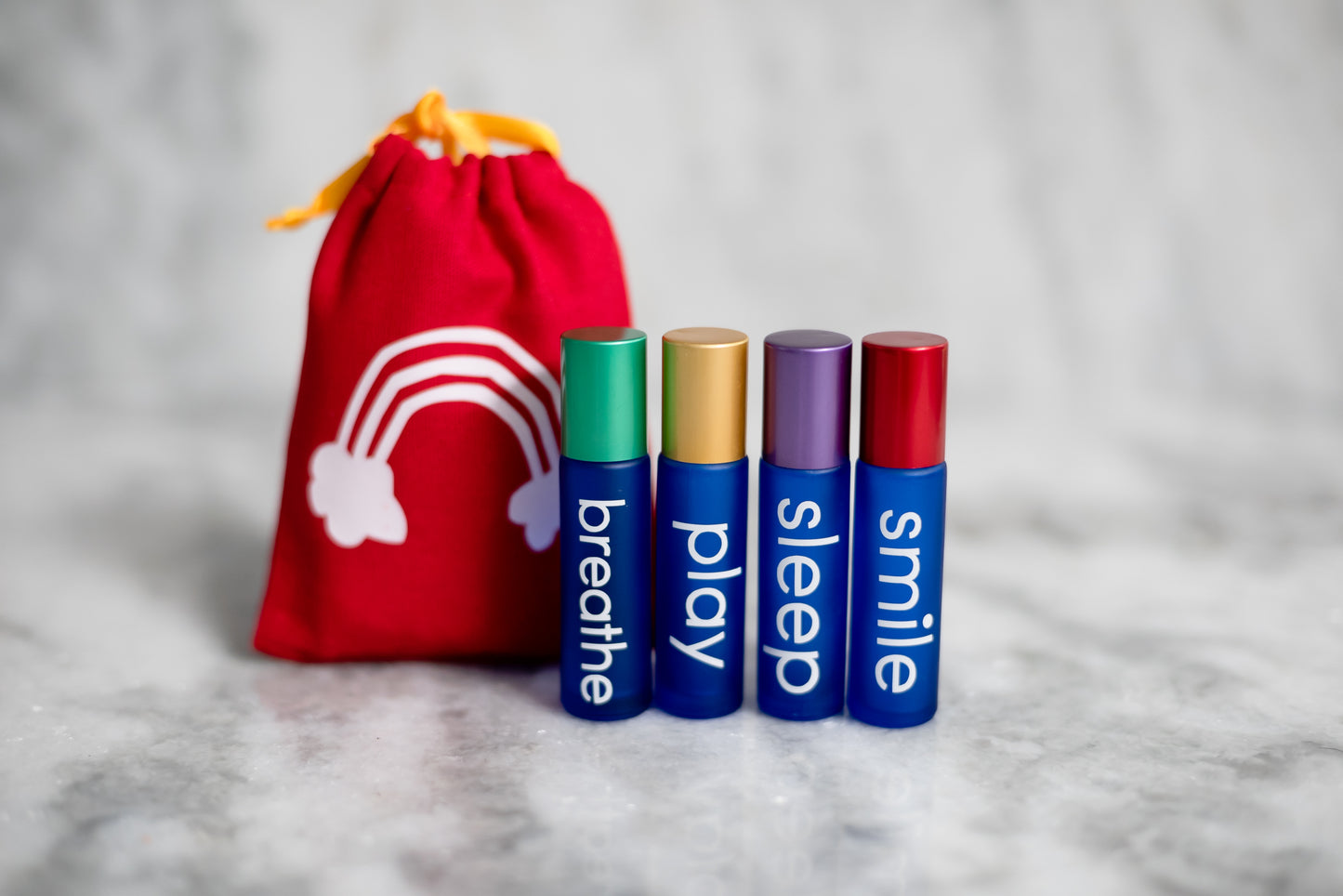 Kid At Heart - Rainbow roller bottle set
