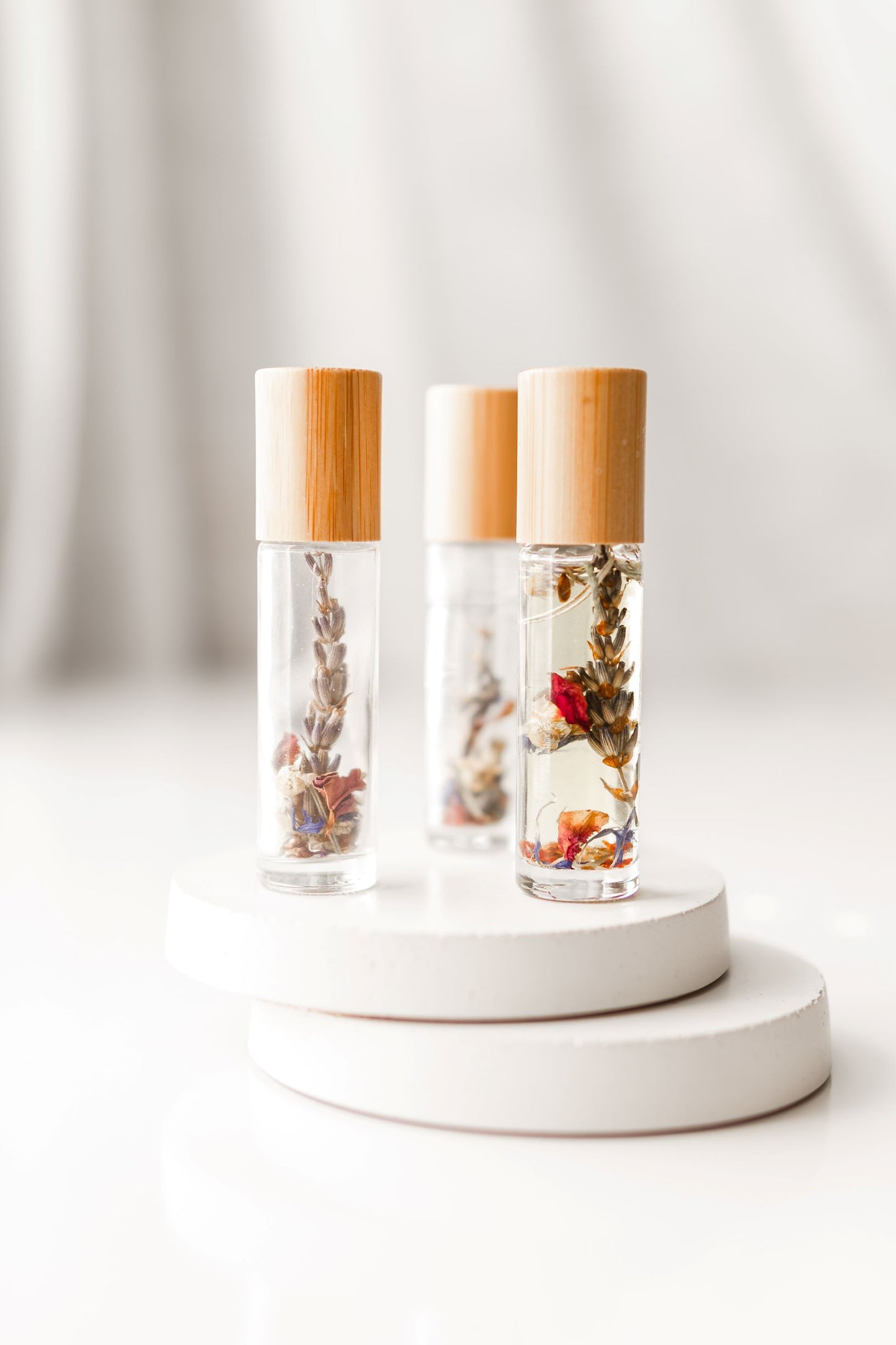 Botanical roller singles with seed paper card