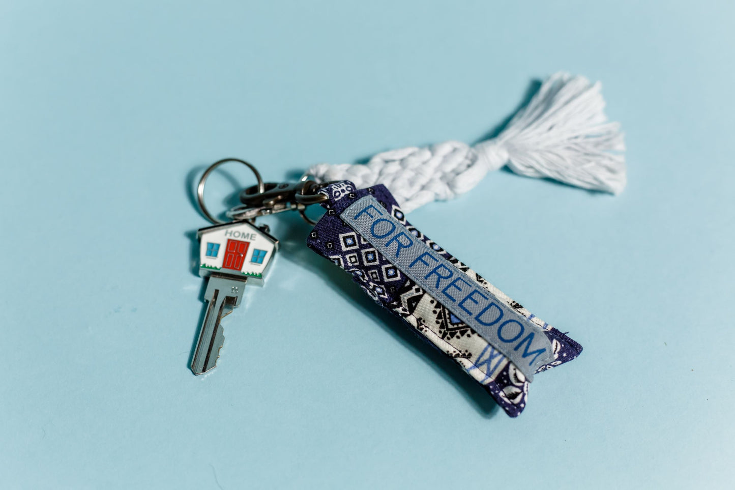 For Freedom Roller holder keychain with roller bottle *Supports Sak Saum Fair-Trade Ministry