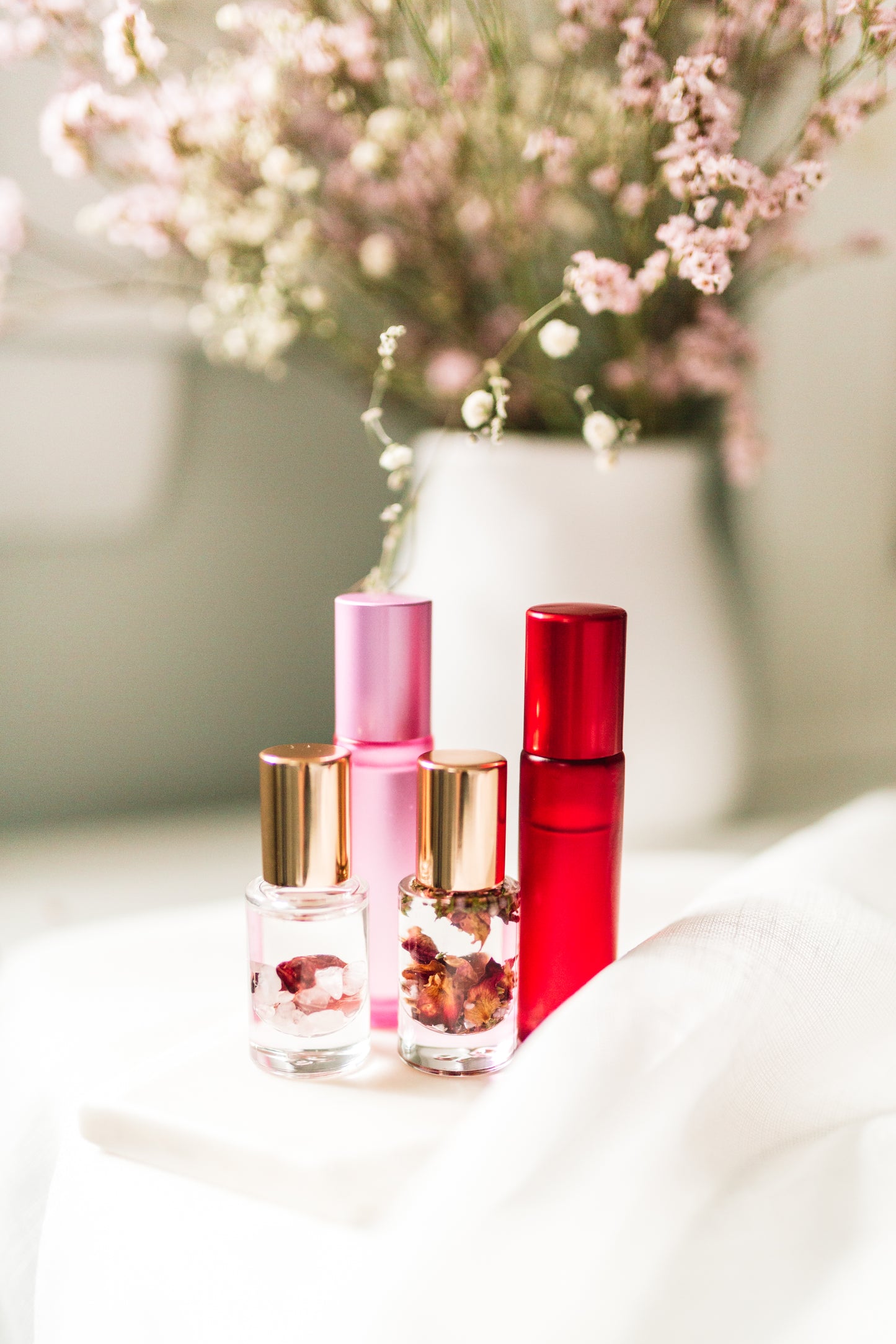 Perfect Pairing Crystal & Botanical roller duos
