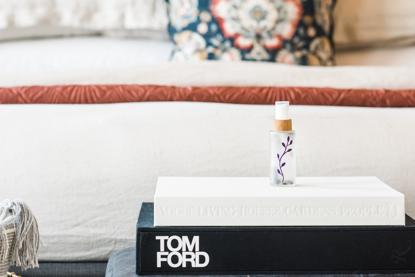 For Your Eyes Only, bamboo bottle set with botanicals