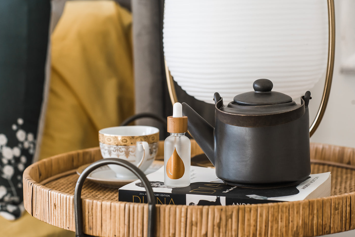 For Your Eyes Only, bamboo bottle set with botanicals
