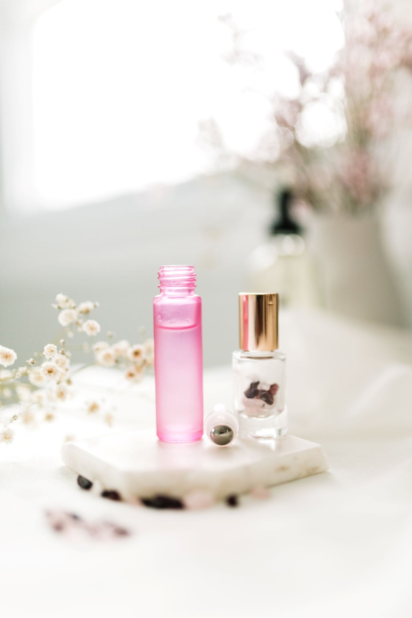 Perfect Pairing Crystal & Botanical roller duos