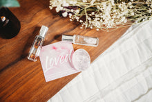 Load image into Gallery viewer, Pink Friday Special #5, Rose Quartz Affirmation Roller Duo with FREE Pink Dreams crystal roller bottle
