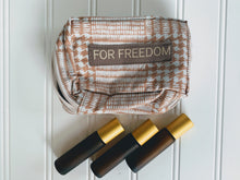 Load image into Gallery viewer, For Freedom Sak Saum essential oil bag with roller bottles
