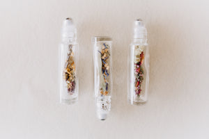 Botanical roller Trio with seed cards