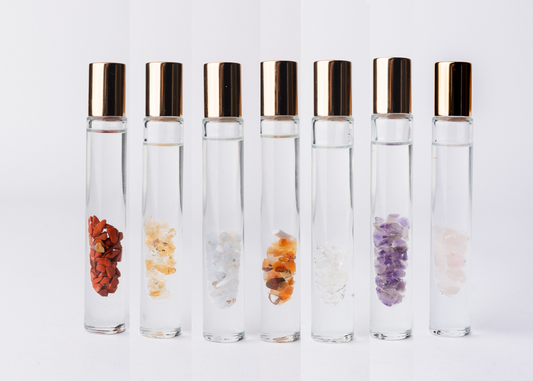 Select 7 Roller bottle Collection for The Oily Crystal Masterclass