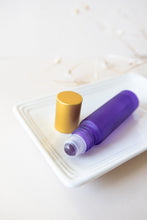 Load image into Gallery viewer, SO MAGICAL Purple bottle with amethyst rollerball
