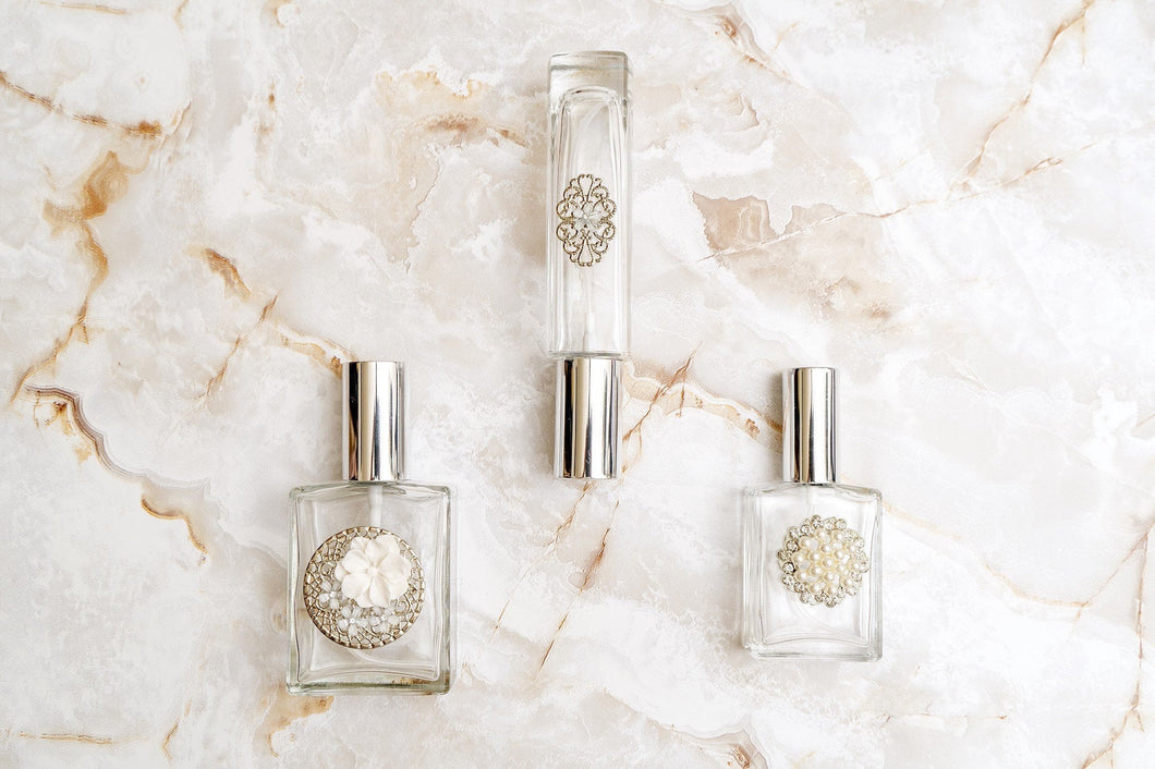 Pink Friday Special #9 - Essence of Elegance, Perfume Bottle Trio with FREE Pink Oopsie Diasy Roller!