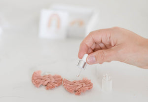 Macrame Diffuser Earrings