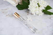 Load image into Gallery viewer, Crystal Roller with ROSE QUARTZ - January Birthstone
