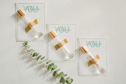 Crystal Roller with ROSE QUARTZ - January Birthstone