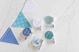 Let's Party! Baby Boy Shower Roller Favors