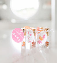 Load image into Gallery viewer, Let&#39;s Party! Baby Girl Shower Roller Favors

